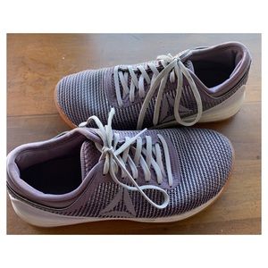 Lilac/Gray Reebok Nano 8 CrossFit Training Shoe size 6.5